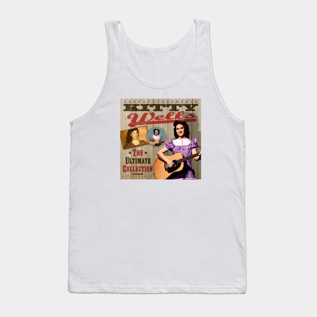 Kitty Wells - The Ultimate Country Collection Tank Top by PLAYDIGITAL2020